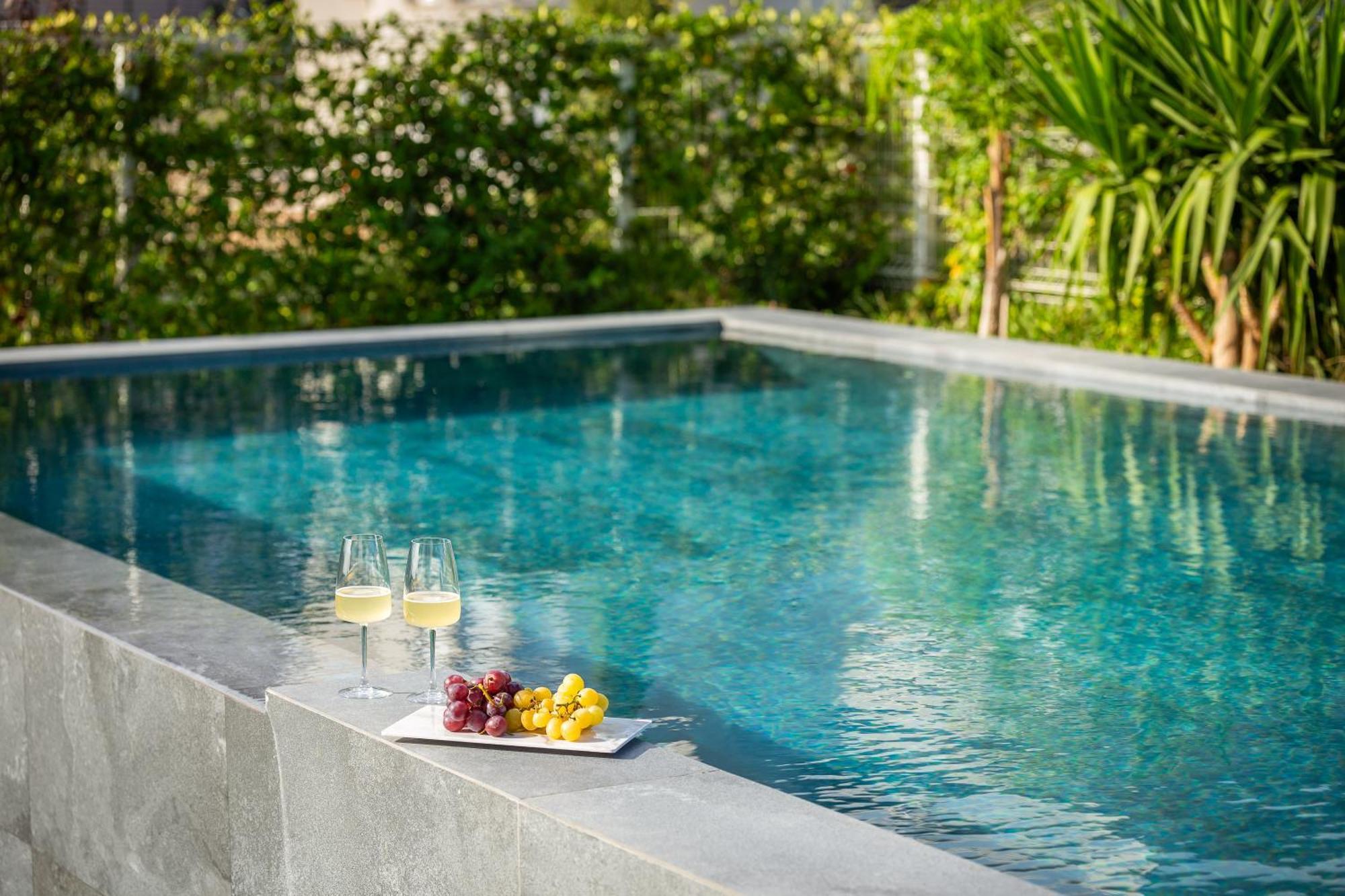 New Luxury Apartment With Private Heated Pool And Amazing Terrace With Seaview Split Eksteriør bilde