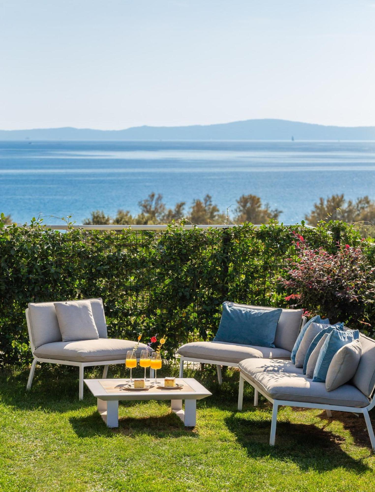 New Luxury Apartment With Private Heated Pool And Amazing Terrace With Seaview Split Eksteriør bilde