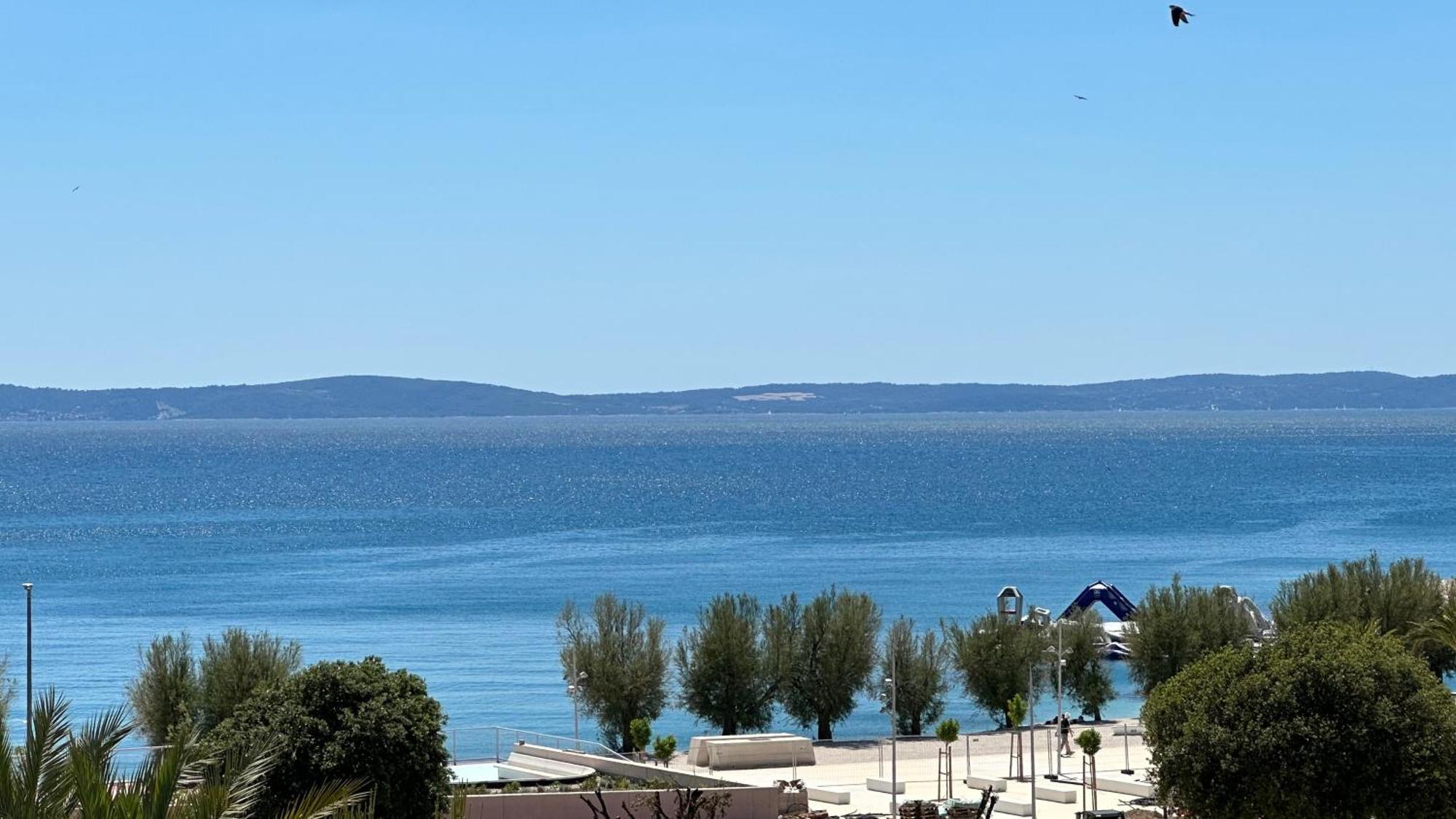 New Luxury Apartment With Private Heated Pool And Amazing Terrace With Seaview Split Eksteriør bilde
